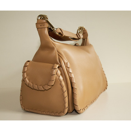 Chloé Nahir Bag Leather in Beige