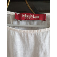 Max Mara Top Linen in White