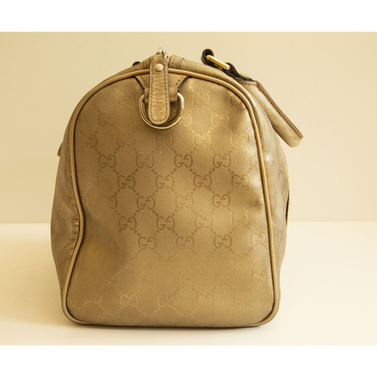 Gucci Boston Bag in Gold