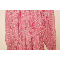 Msgm Kleid aus Seide in Rosa / Pink