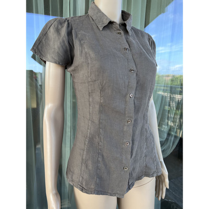 Armani Jeans Top Linen in Grey