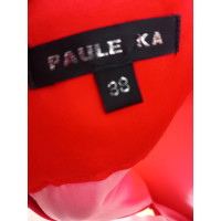 Paule Ka Dress Silk in Red