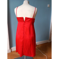 Paule Ka Dress Silk in Red