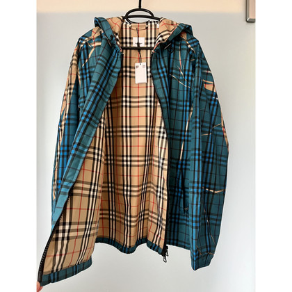 Burberry Jacket/Coat in Blue