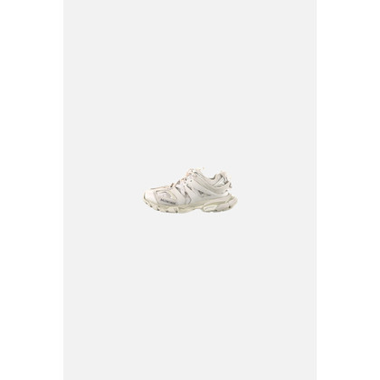 Balenciaga Track Sneakers in Pelle in Bianco