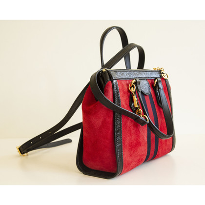 Gucci Ophidia aus Wildleder in Rot
