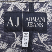 Armani Jeans Jacke mit floralem Muster