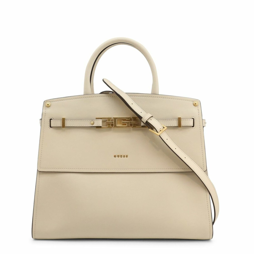 Guess Handbag Leather in White