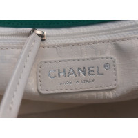 Chanel Handtasche aus Canvas in Beige