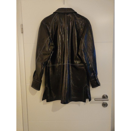 2 Nd Day Jacket/Coat Leather in Black