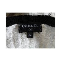 Chanel Blazer aus Baumwolle in Weiß