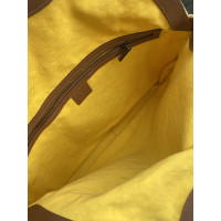 Gucci Handbag Canvas in Yellow
