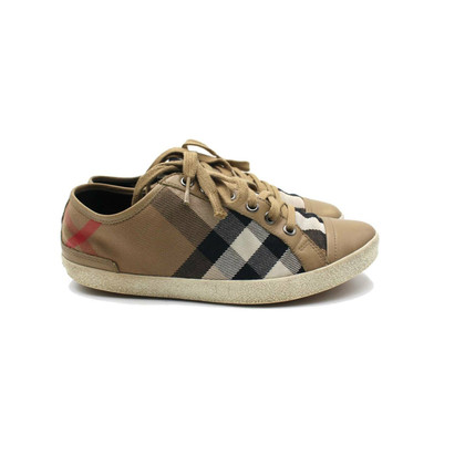 Burberry Trainers Canvas in Beige