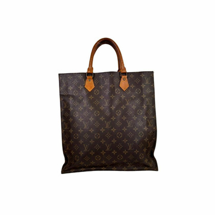 Louis Vuitton Sac Plat Leather in Brown