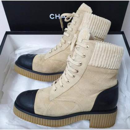 Chanel Ankle boots in Beige