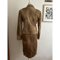 Christian Dior Completo in Pelle in Beige