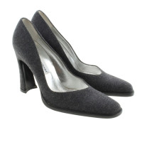 Dolce & Gabbana Grey flannel pumps