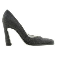 Dolce & Gabbana Grey flannel pumps