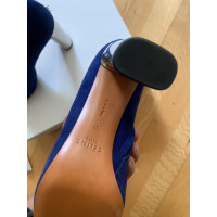 Céline Ankle boots Suede in Blue