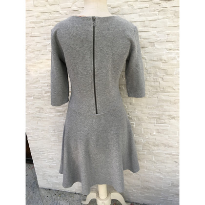 Hugo Boss Kleid aus Baumwolle in Grau