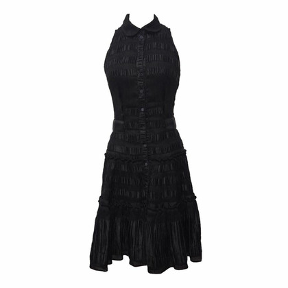 Louis Vuitton Dress Silk in Black