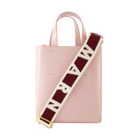 Marni Shoulder bag Leather in Pink