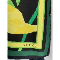 Gucci Scarf/Shawl Silk in Green