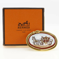 Hermès Brosche in Gold