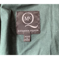 Alexander McQueen Kleid aus Baumwolle in Grün