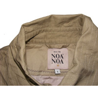 Noa Noa Jacke/Mantel aus Baumwolle in Braun