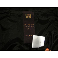 Riani Jacke/Mantel aus Baumwolle in Schwarz