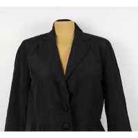 Riani Jacke/Mantel aus Baumwolle in Schwarz
