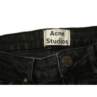 Acne Jeans in Cotone in Nero