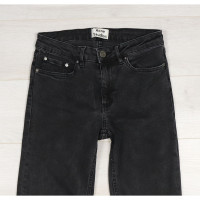 Acne Jeans Katoen in Zwart