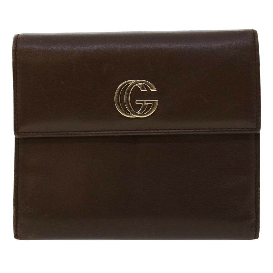 Gucci GG Marmont Mini Leather in Brown