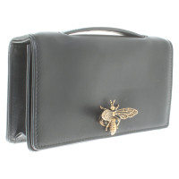 Christian Dior Leather pouch in black