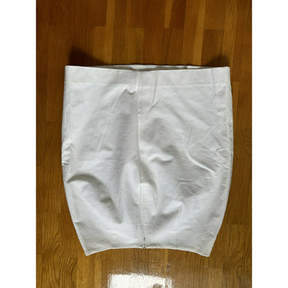 Piazza Sempione Skirt Cotton in White