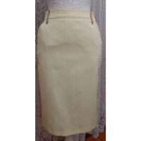 Fendi Skirt Cotton in Yellow