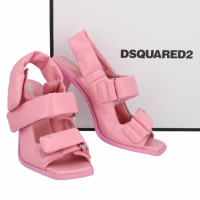 Dsquared2 Sandales en Cuir en Rose/pink