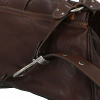Dior Gaucho Saddle Bag in Pelle in Marrone
