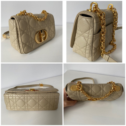 Dior Caro Bag Small 20 Leather in Beige