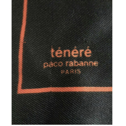 Paco Rabanne Schal/Tuch aus Seide in Schwarz