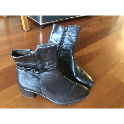 Navyboot Bottines en Cuir en Marron