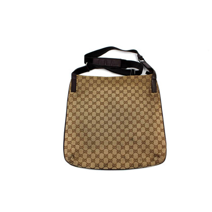 Gucci Shoulder bag Canvas in Beige