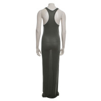 T By Alexander Wang Khakifarbenes Maxi-Kleid