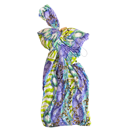 Blumarine Kleid aus Viskose in Violett