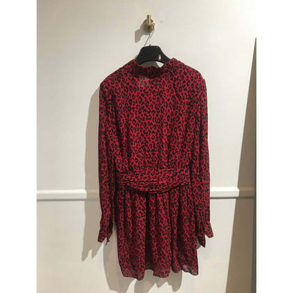 Saint Laurent Kleid aus Viskose in Rot