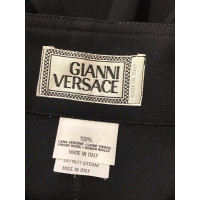 Versace Rock aus Wolle in Schwarz