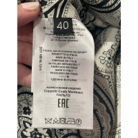 Etro Jacke/Mantel aus Baumwolle in Schwarz