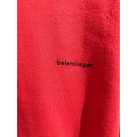 Balenciaga Tricot en Coton en Rouge
